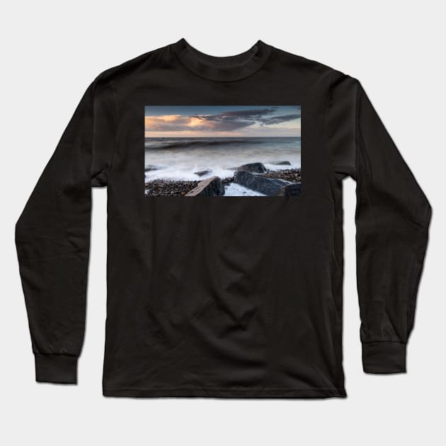 Sheringham North Norfolk Long Sleeve T-Shirt by Robert john